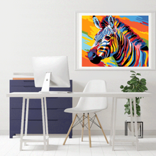 Cargar imagen en el visor de la galería, Cebra Colorida