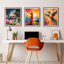 Cargar imagen en el visor de la galería, Casa con pájaros