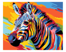Cargar imagen en el visor de la galería, Cebra Colorida