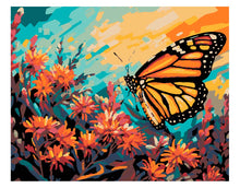 Cargar imagen en el visor de la galería, Mariposas y flores