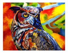 Cargar imagen en el visor de la galería, Búho Diamante