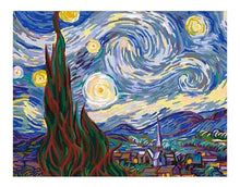 Cargar imagen en el visor de la galería, Noche Estrellada Diamante