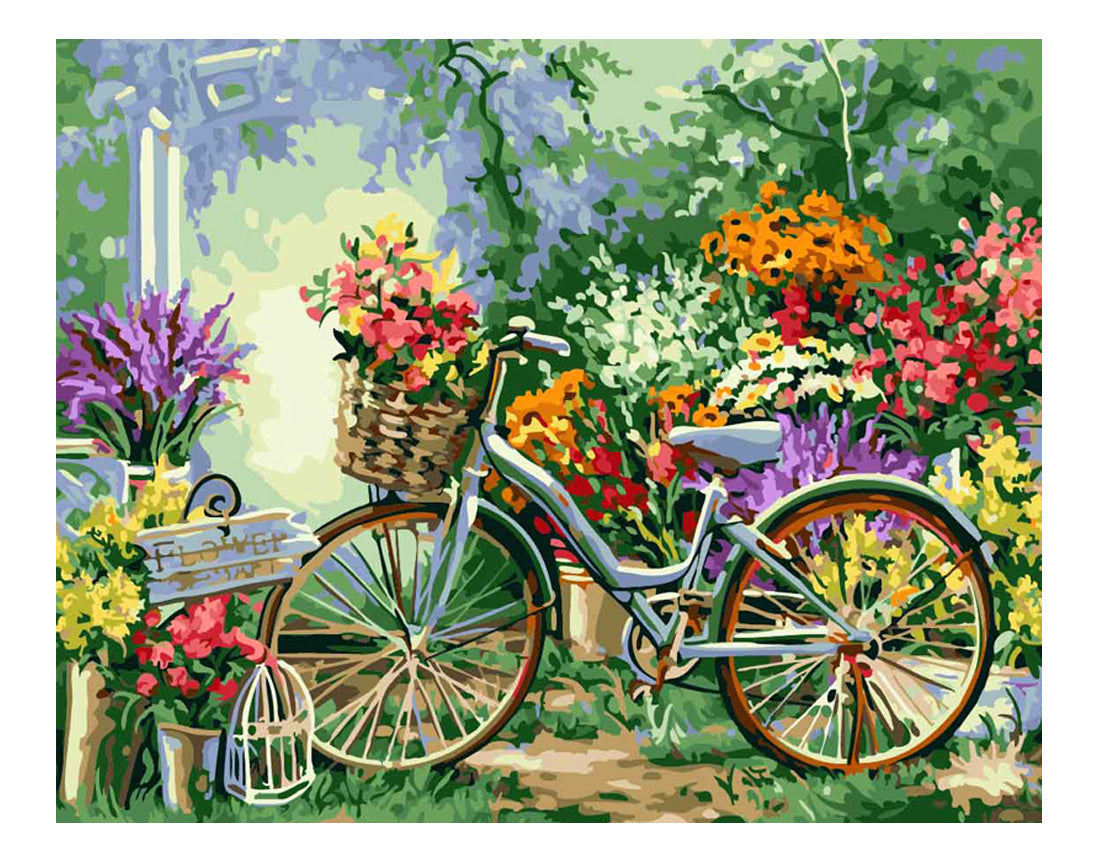 Bici con Flores Diamante – kiliwa